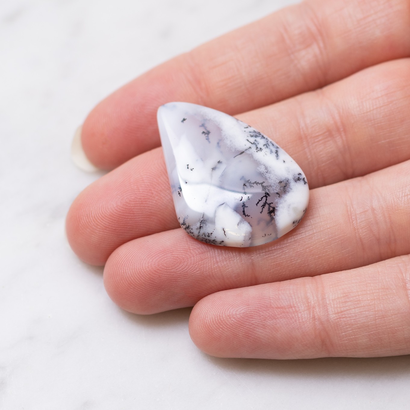 Dendrite Opal Freeform Cabochon Kernowcraft