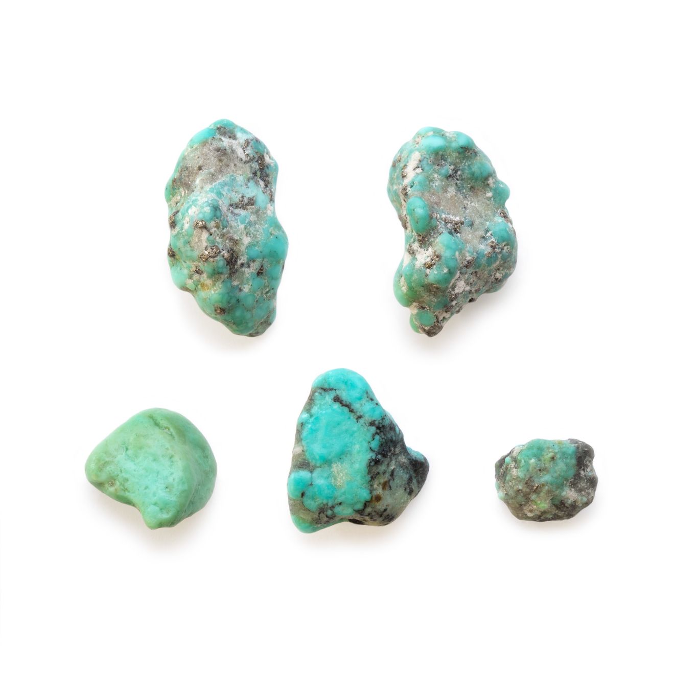 Turquoise Nuggets (Undrilled) - Various Sizes