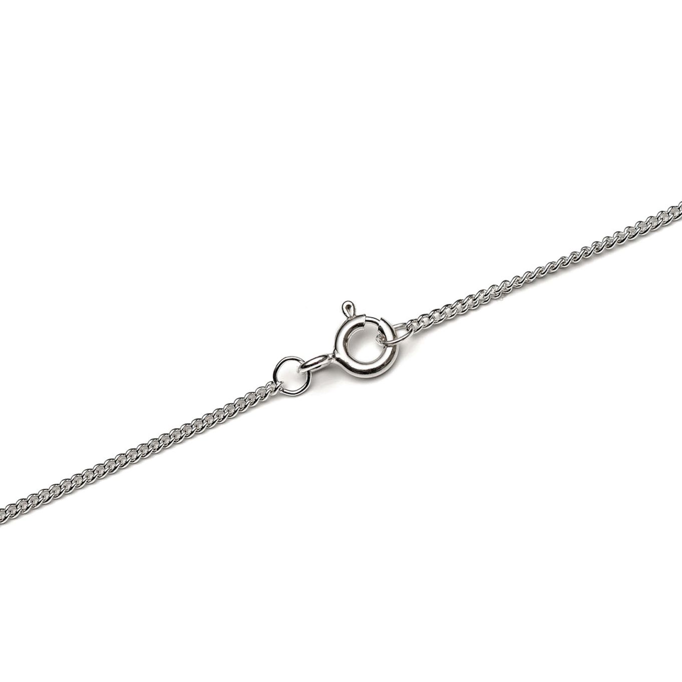 Sterling Silver Fine Curb Chain - Various lengths