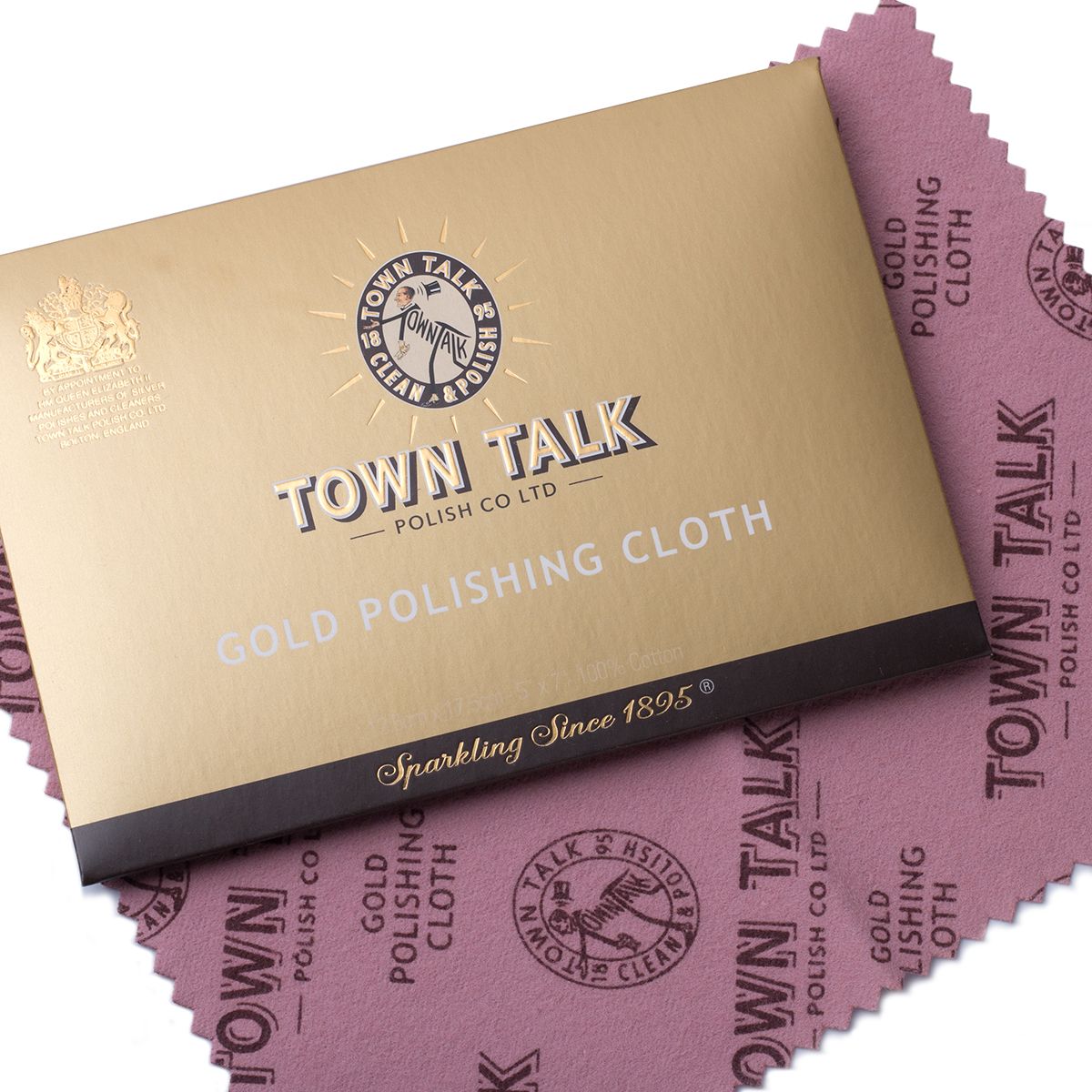 Town Talk Gold Polishing Cloth (For Gold, Silver & Platinum)