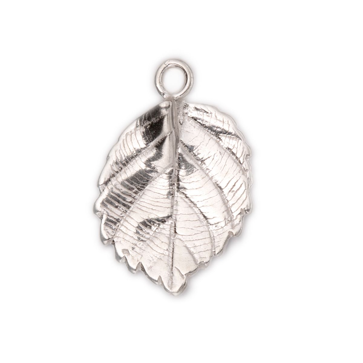 Sterling Silver Leaf Charm