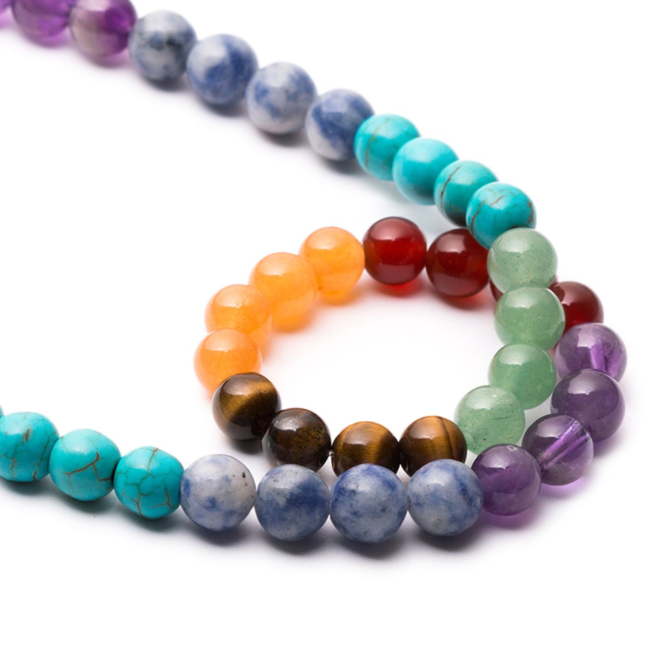 Chakra Gemstone Round Beads - Various sizes