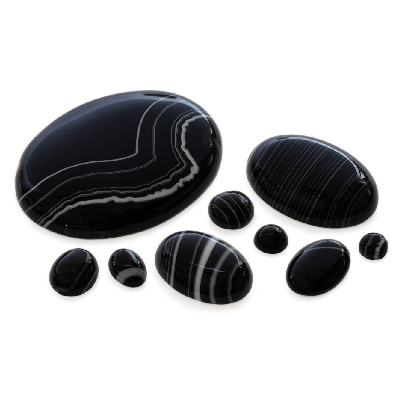 Black agate on sale