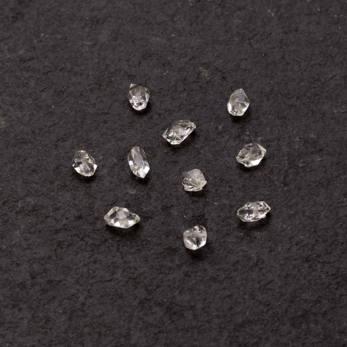 Herkimer 'Diamond' Quartz Beads - Approx From 2.5mm