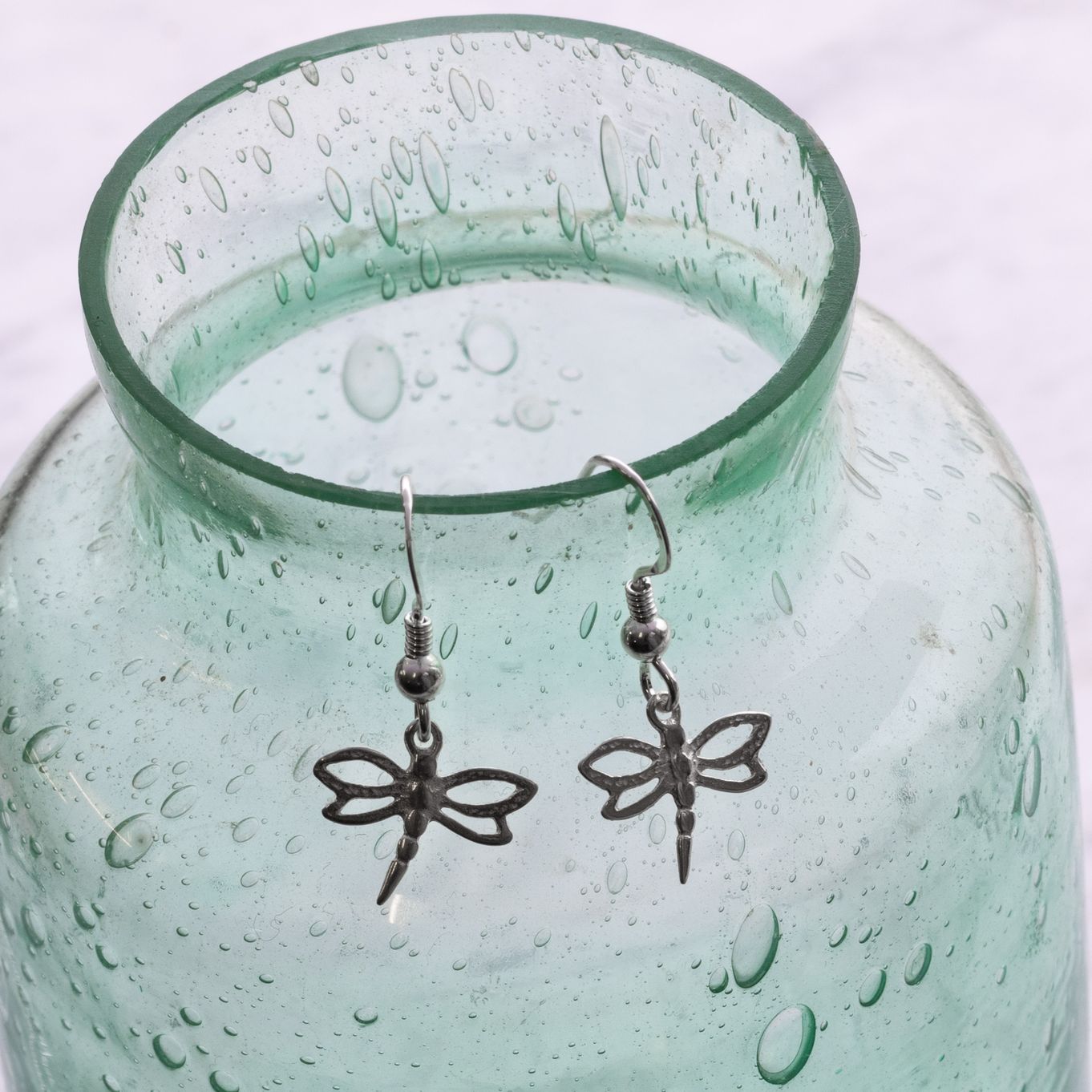 Dragonfly Charm Earrings