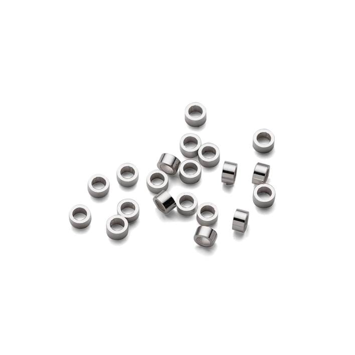 KCZ 1,5x12,5 mm - Soldered jump rings, sterling silver 925 - SILVEXCRAFT