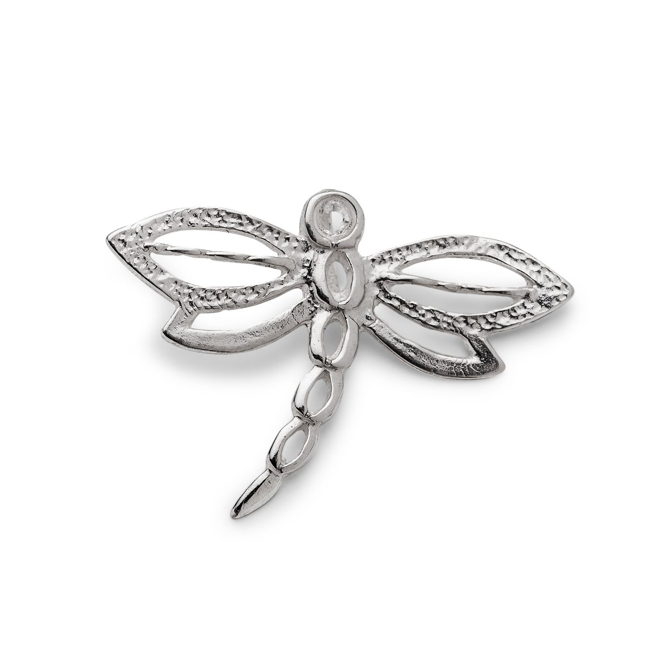Sterling Silver Large Dragonfly Charm
