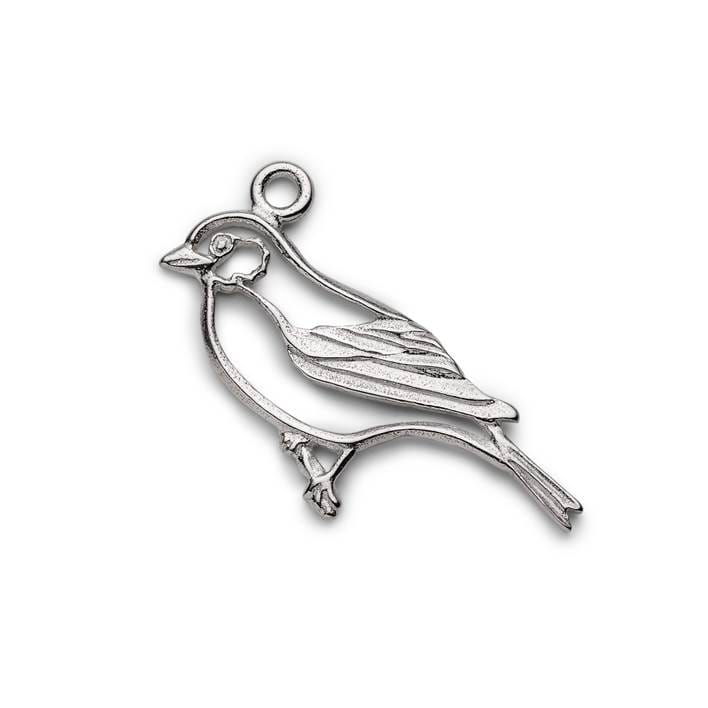 Sterling Silver Bird Charm