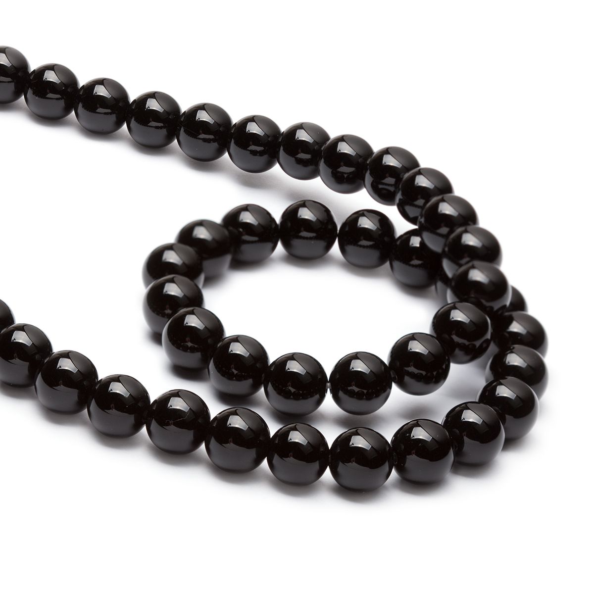 Black Onyx Round Beads - Various sizes