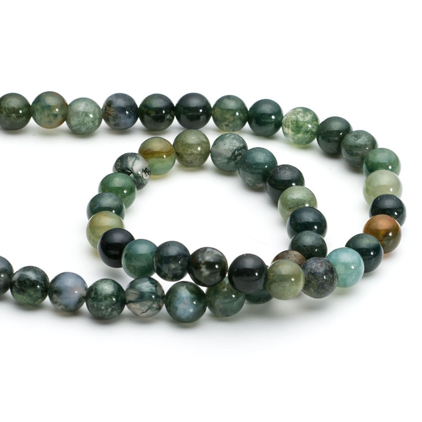  Chengmu 99Pcs 8mm Green Aventurine Beads for Jewelry