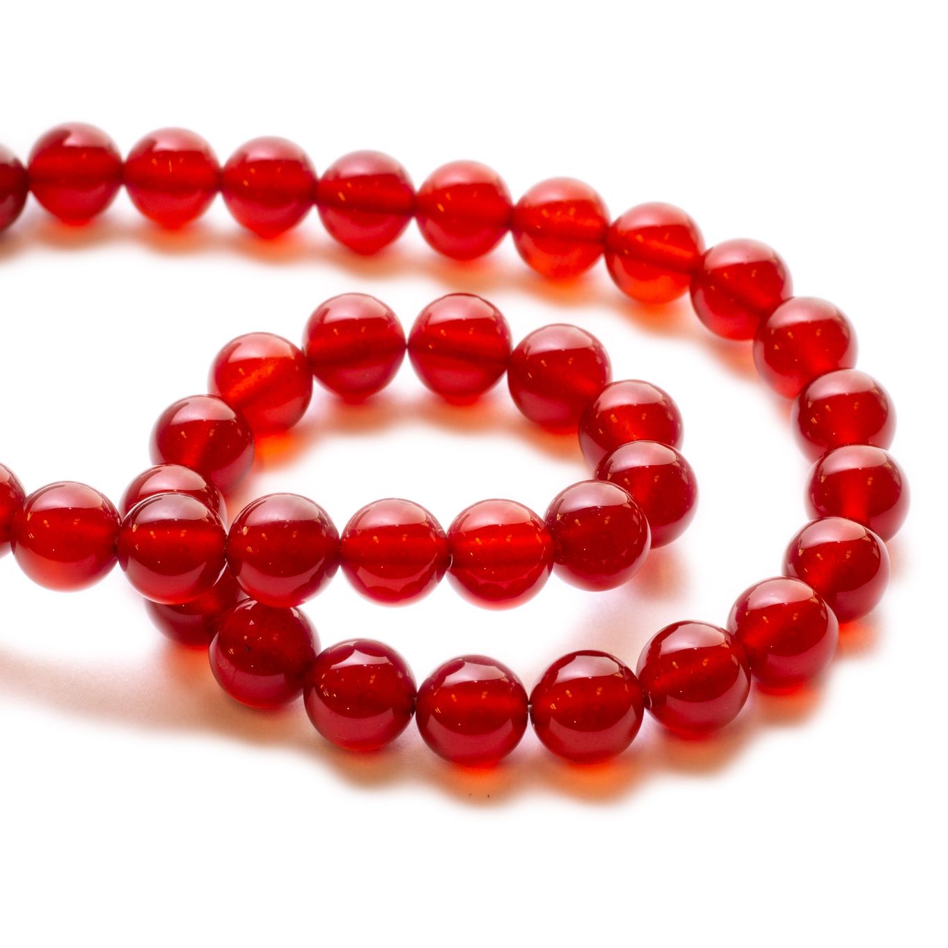Carnelian Round Beads - Various sizes