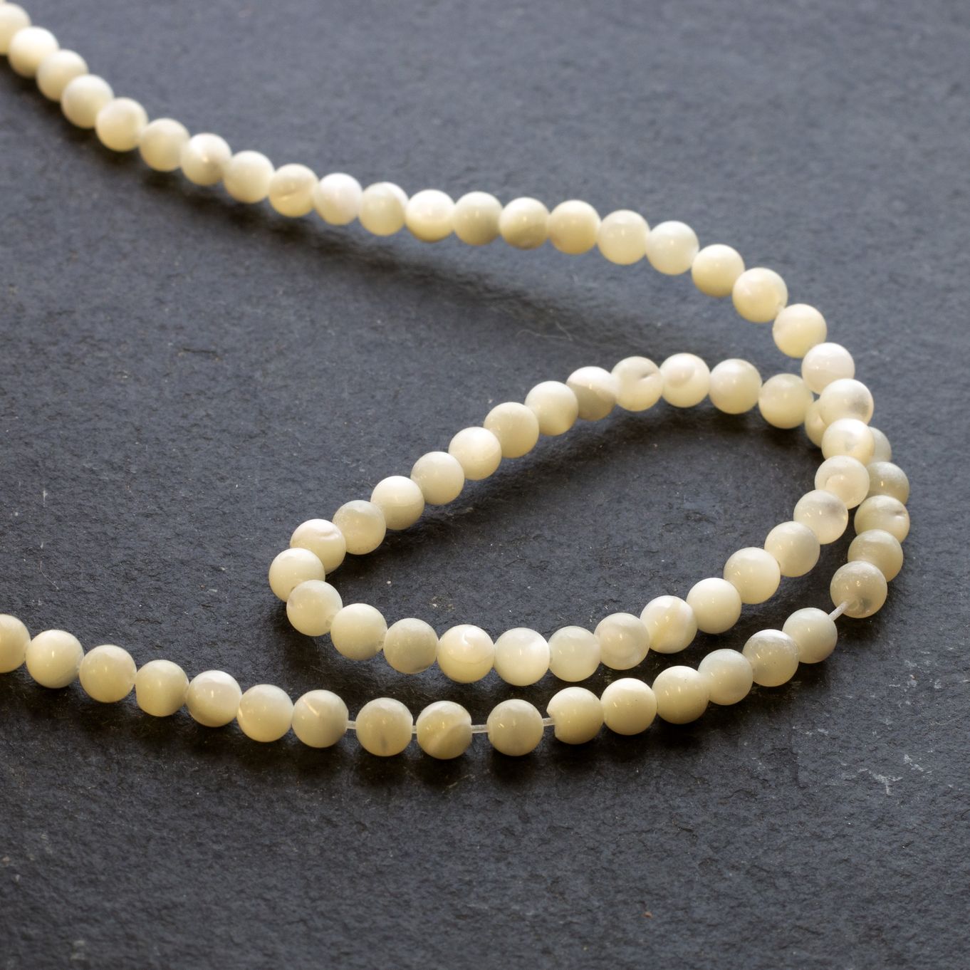 Mother of Pearl Round Beads - Various sizes