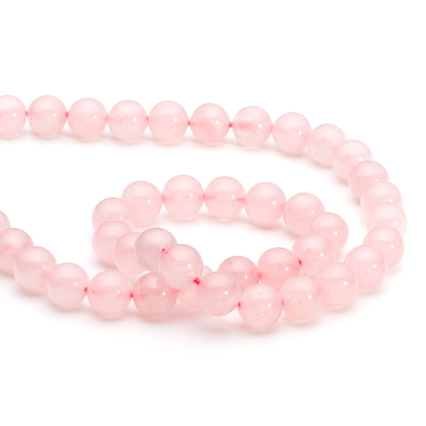 Rose Quartz Round Beads - Various sizes