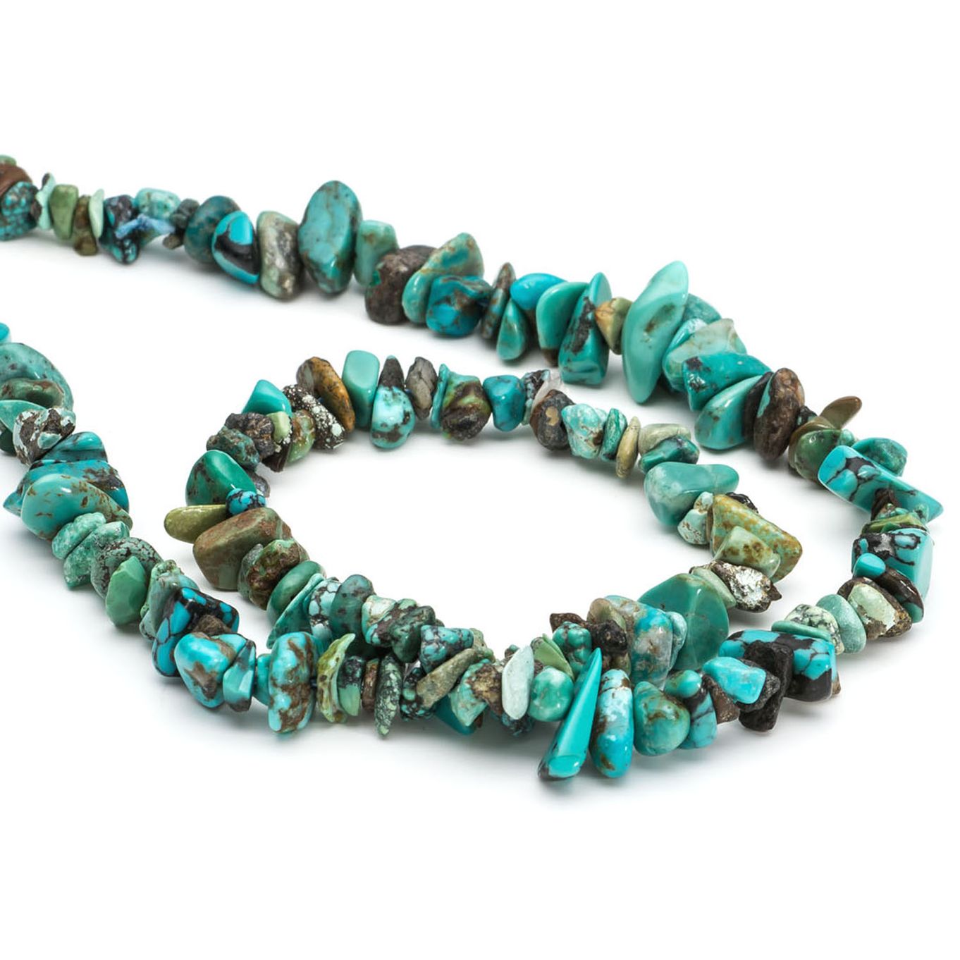 Chinese Turquoise Chip Beads