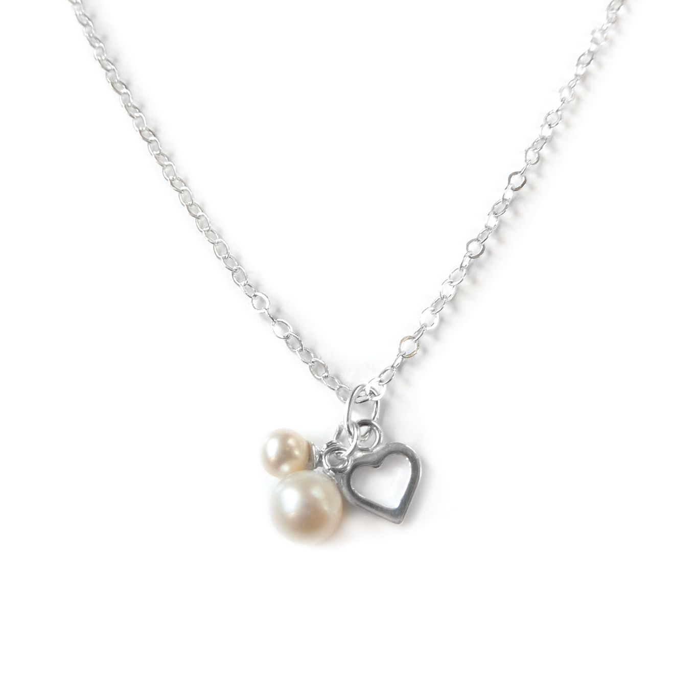 Love Pearl Drop Necklace