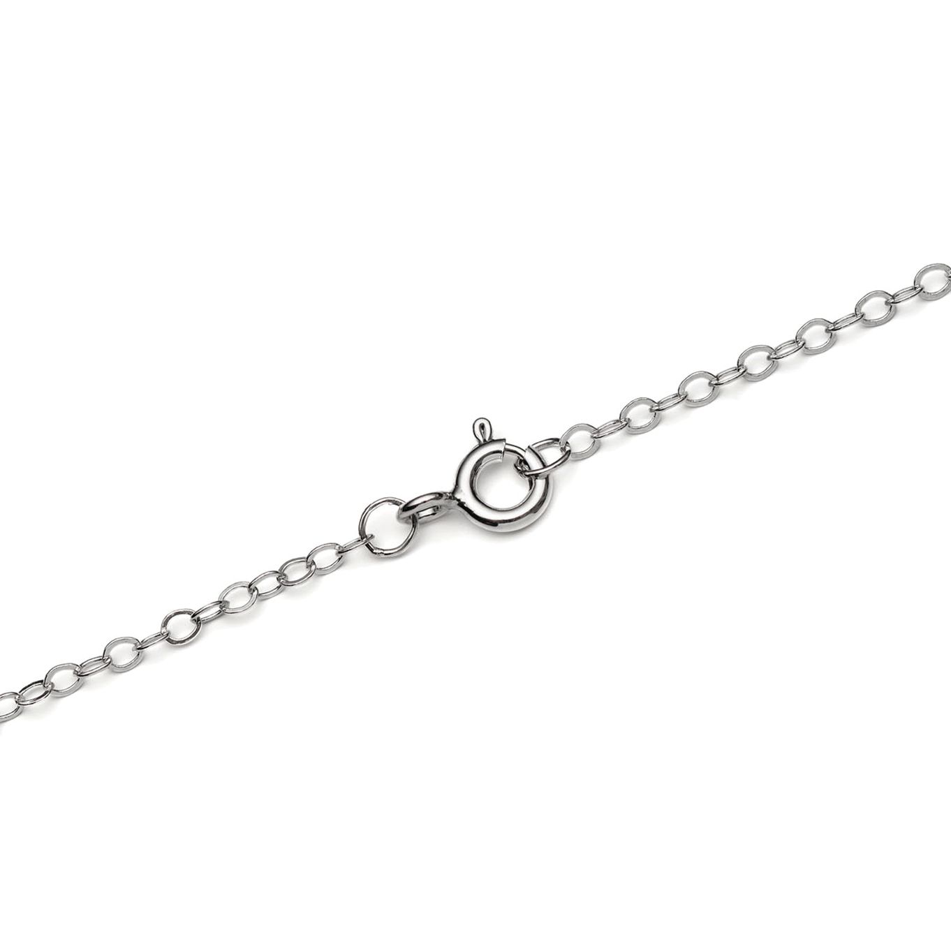 Sterling Silver Medium Flat Trace Chain