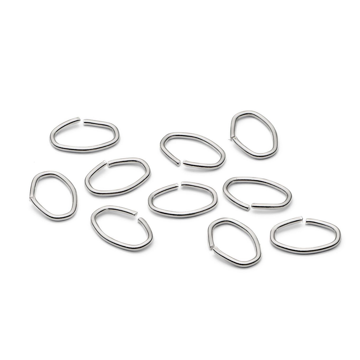 Oval hot sale jump rings