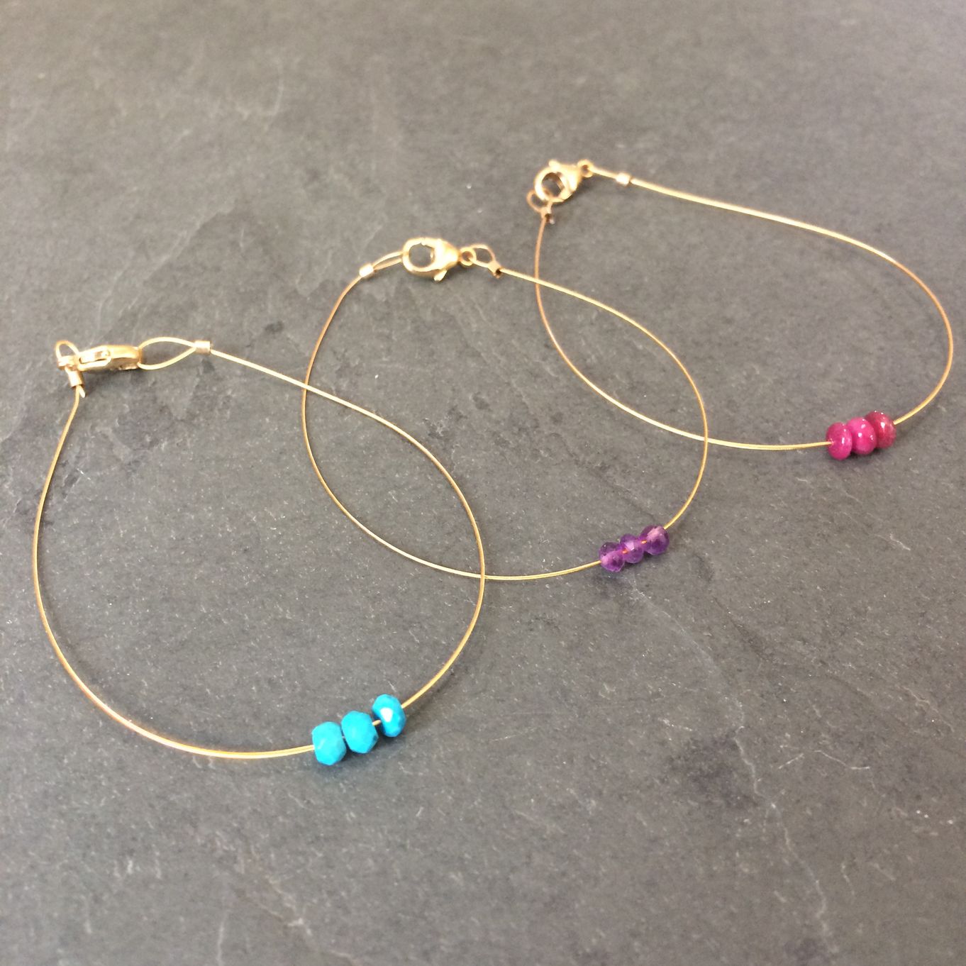 Make Your Own Gemstone Friendship Bracelets