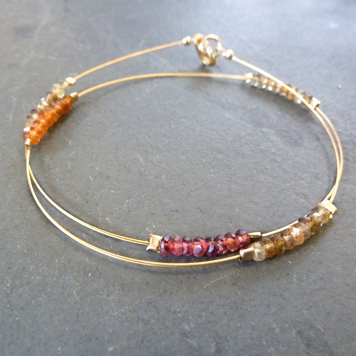 Turundu 'Sapphire' Gold Bracelet