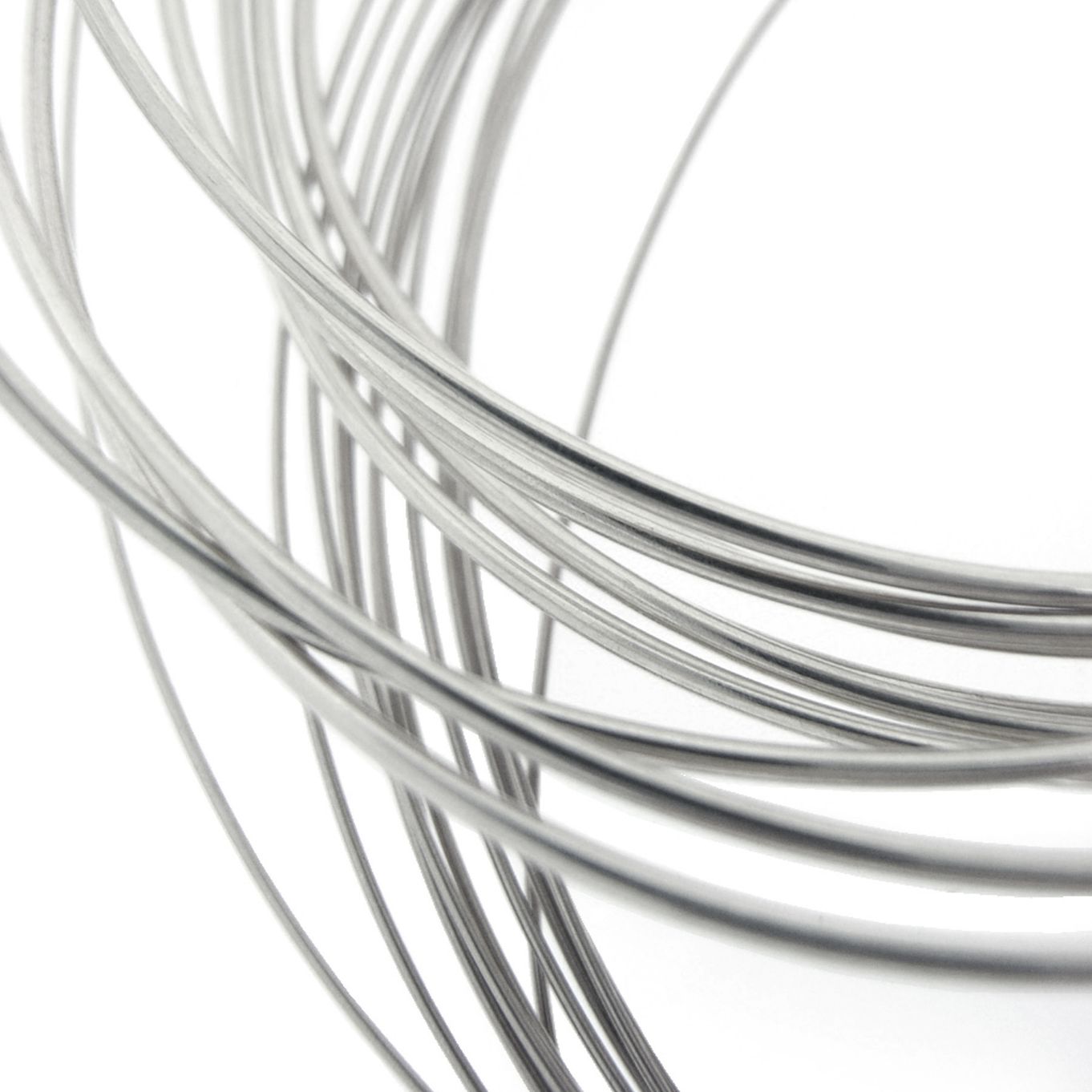 0.5mm 2 Core Solid Bell Wire White Round