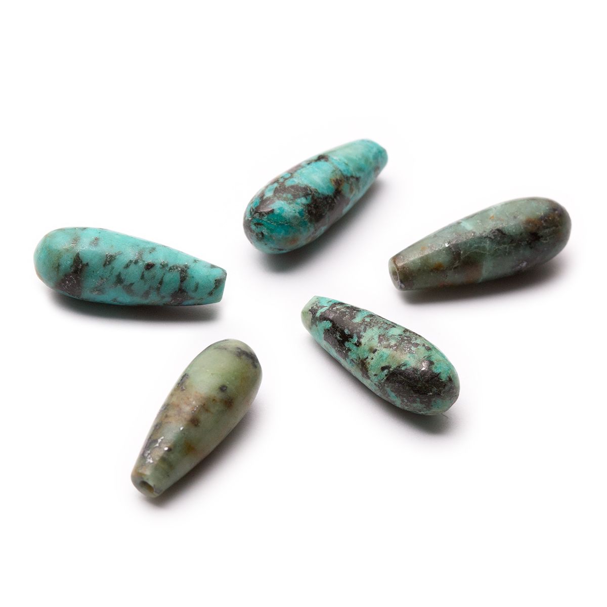 African shops turquoise