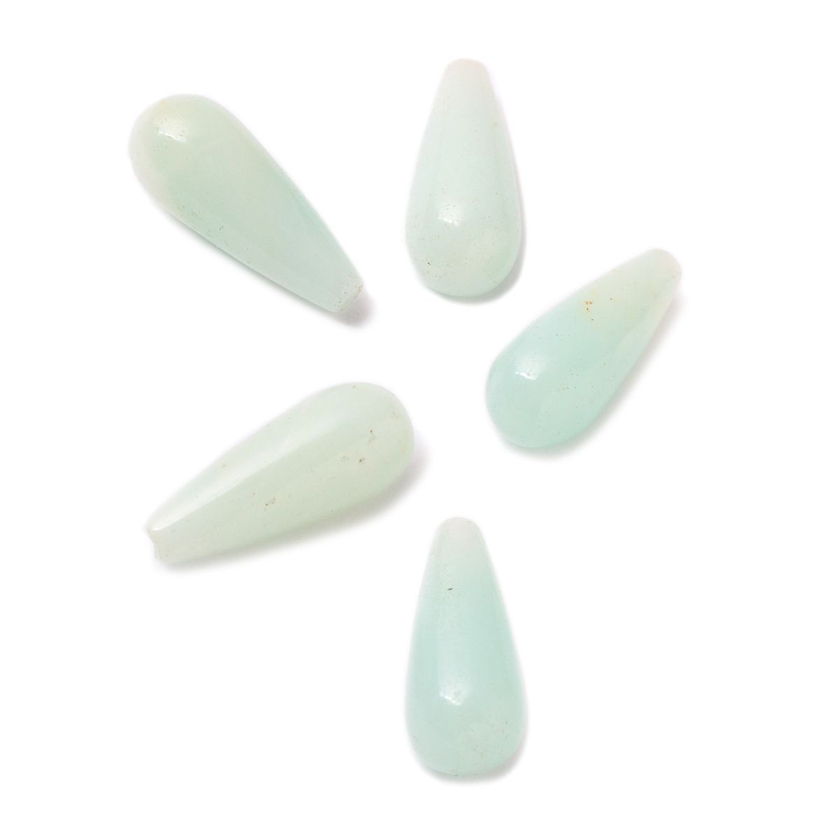 14x20mm Multi ite Natural Top Drilled Teardrop Beads Genuine