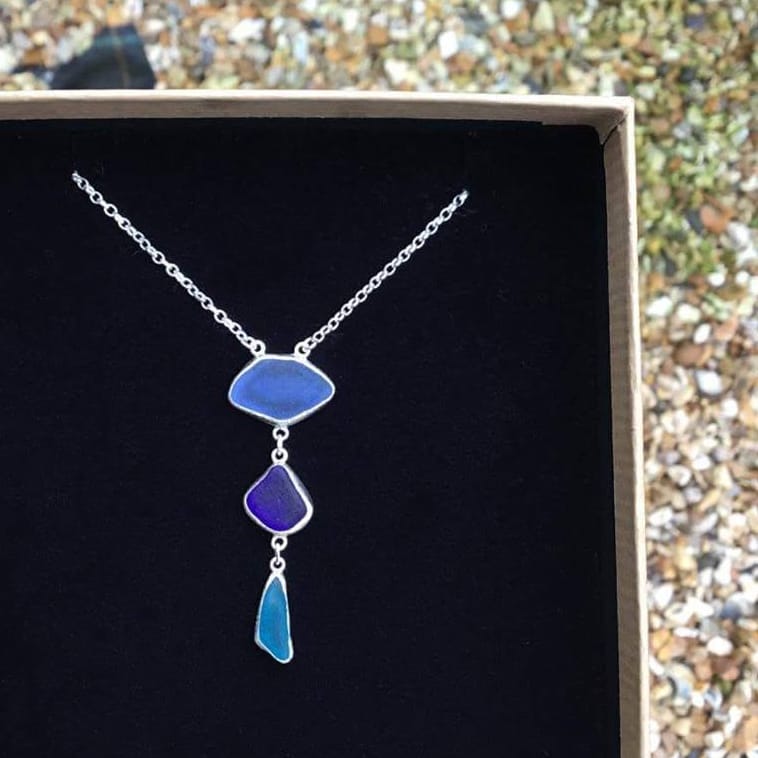 Cornish sea glass on sale jewellery