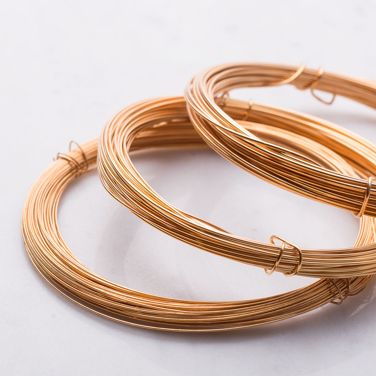 5 Rolls Copper Wire For Jewelry Making, Metal Copper Wire