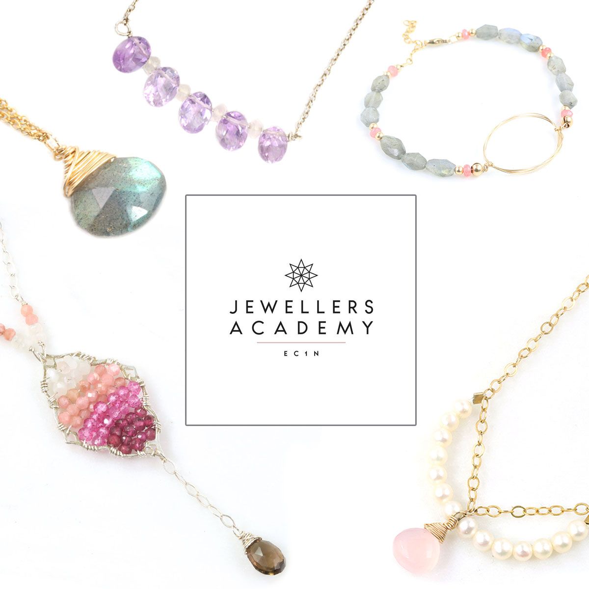 Jewellers Academy Kit: Gemstone & Wire Jewellery With Jessica Rose
