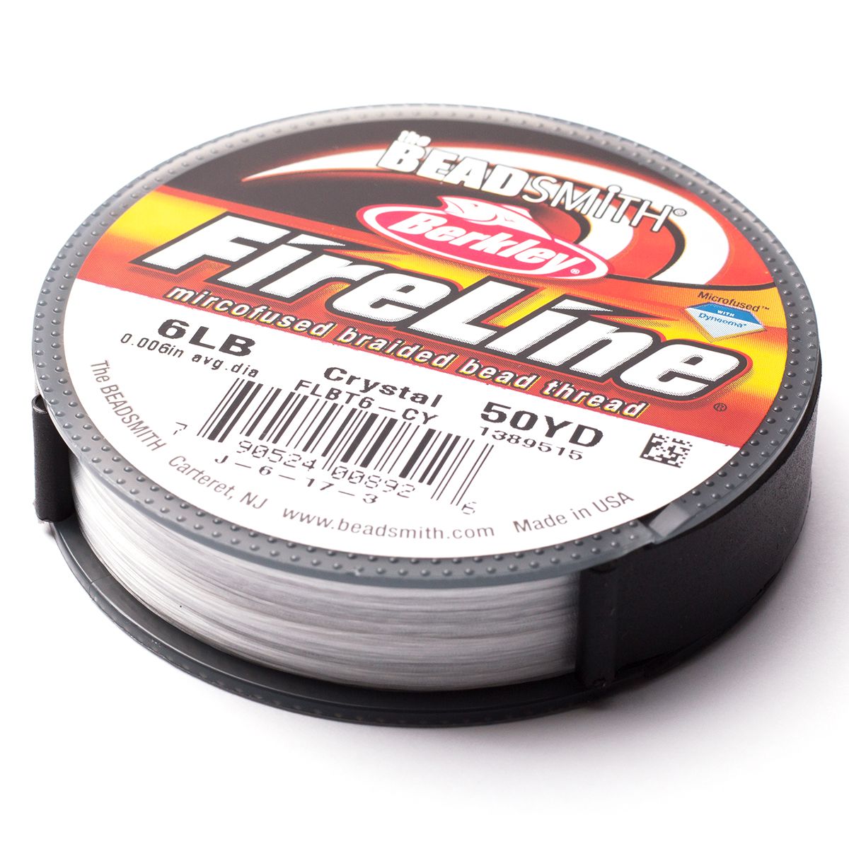 FireLine Braided Bead Thread - 6 lb - Crystal