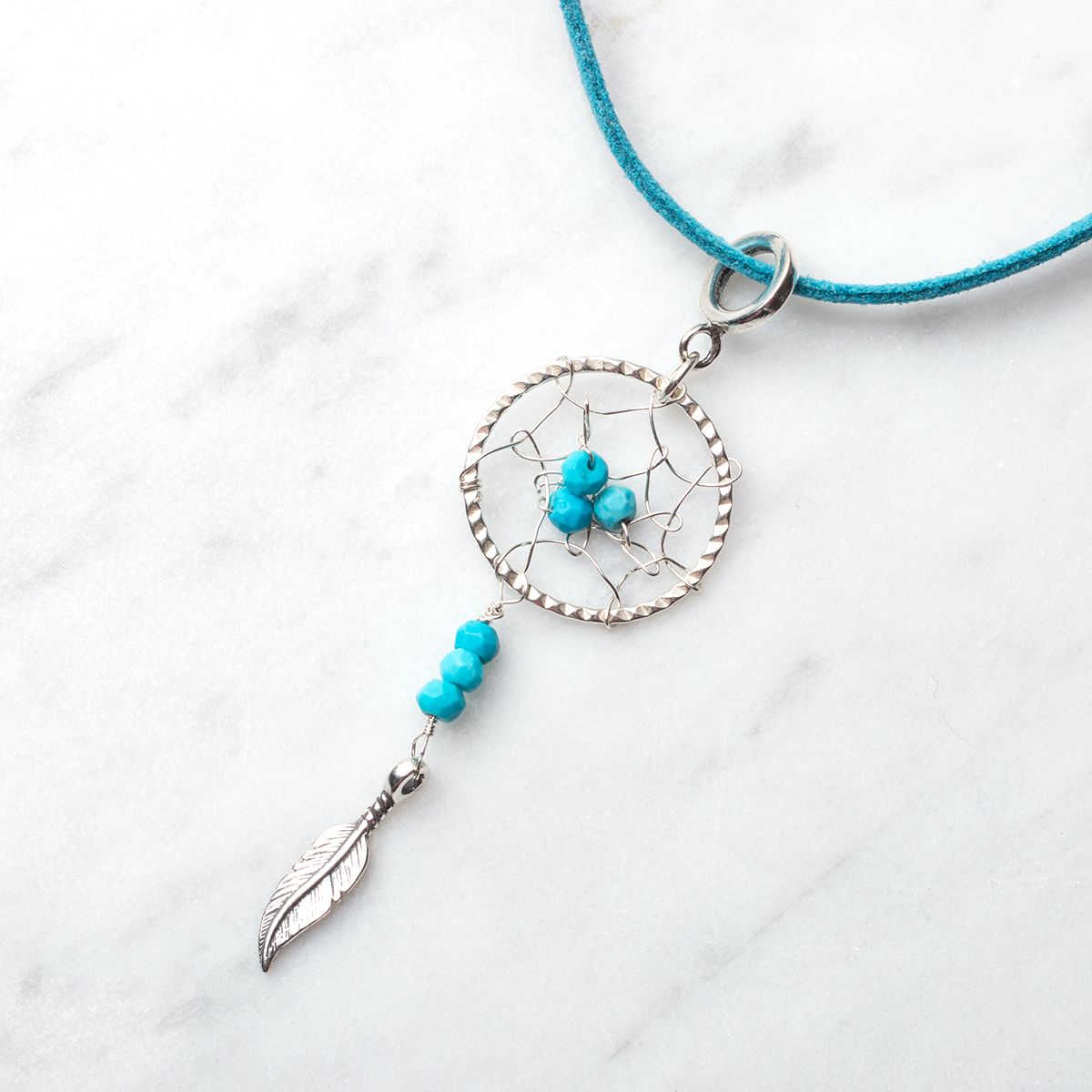 Dream Catcher Necklace · How To Make A Dream Catcher Pendant