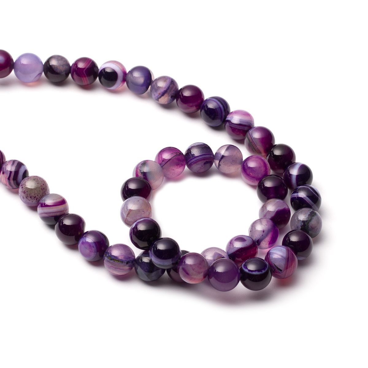 Purple agate clearance beads