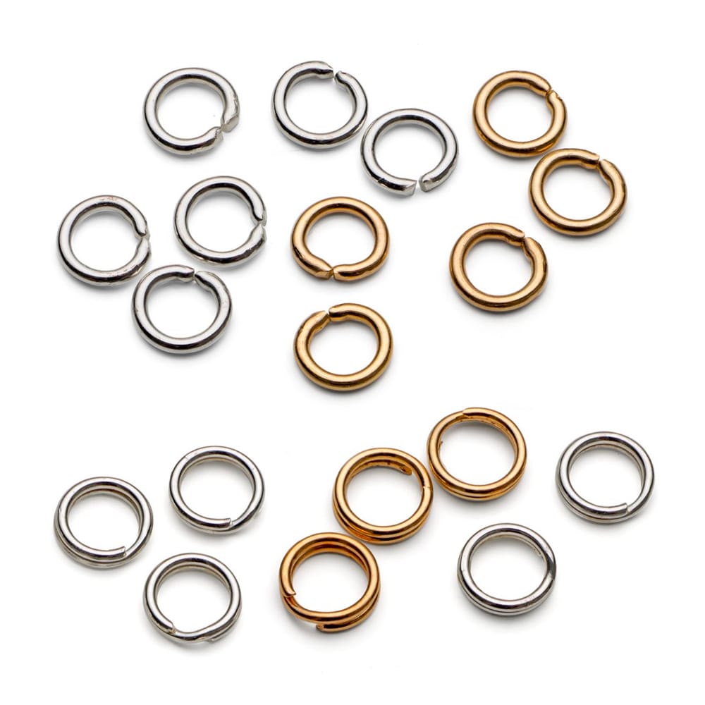 4mm x 22ga, Closed-Soldered Jump Ring, Gold Filled (50 Pieces)