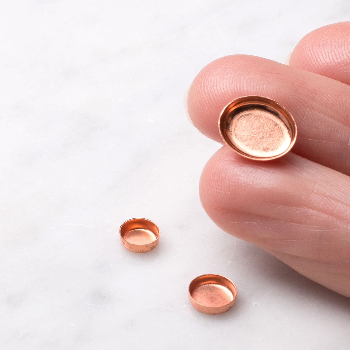 Copper bezel cups sale