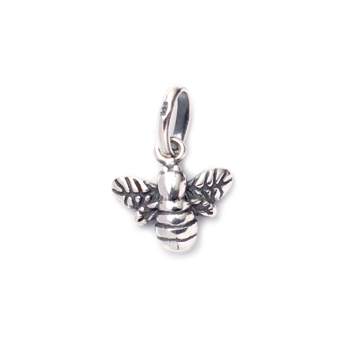 Sterling Silver Bumble Bee Charm, 11mm