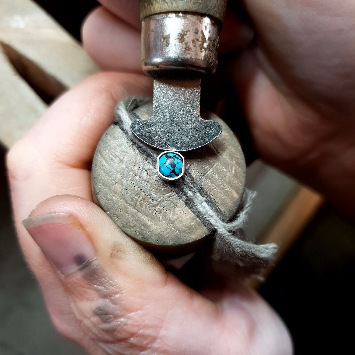 Make a cabochon into a pendant! Drilling for Jump Rings – DVHdesigns