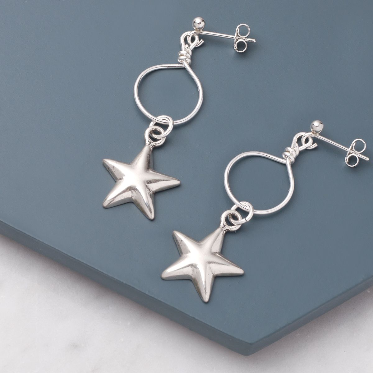 Star & Hoop Earrings