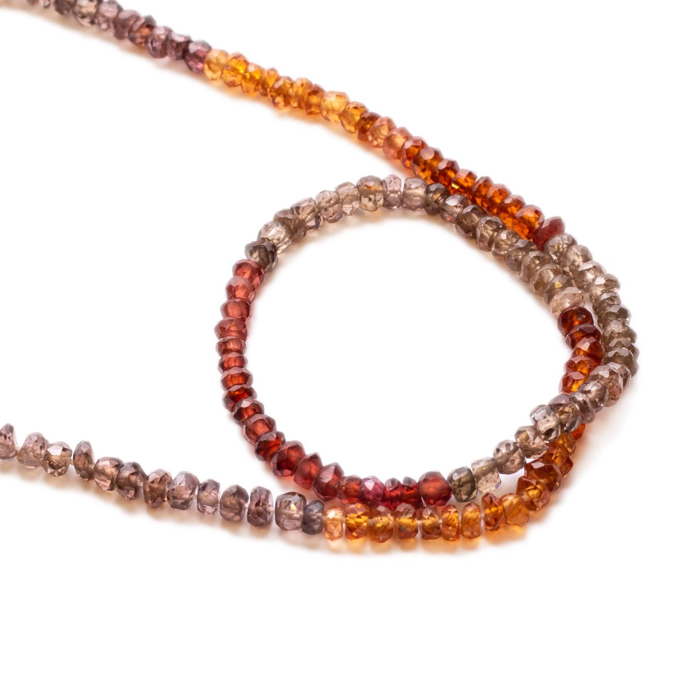 Turundu 'Sapphire' Faceted Rondelle Beads - Approx 3x2.5mm 