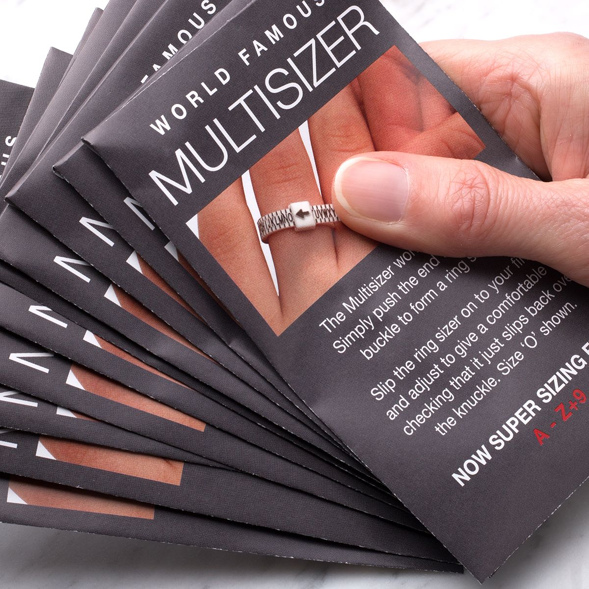 Multisizer ring deals sizer