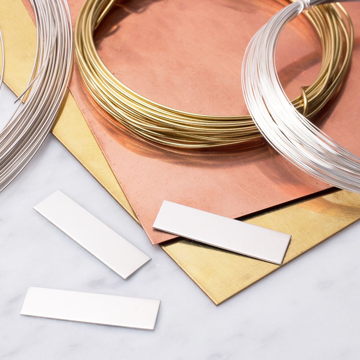 Metal Sheet & Wire For Silversmithing & Jewellery Making