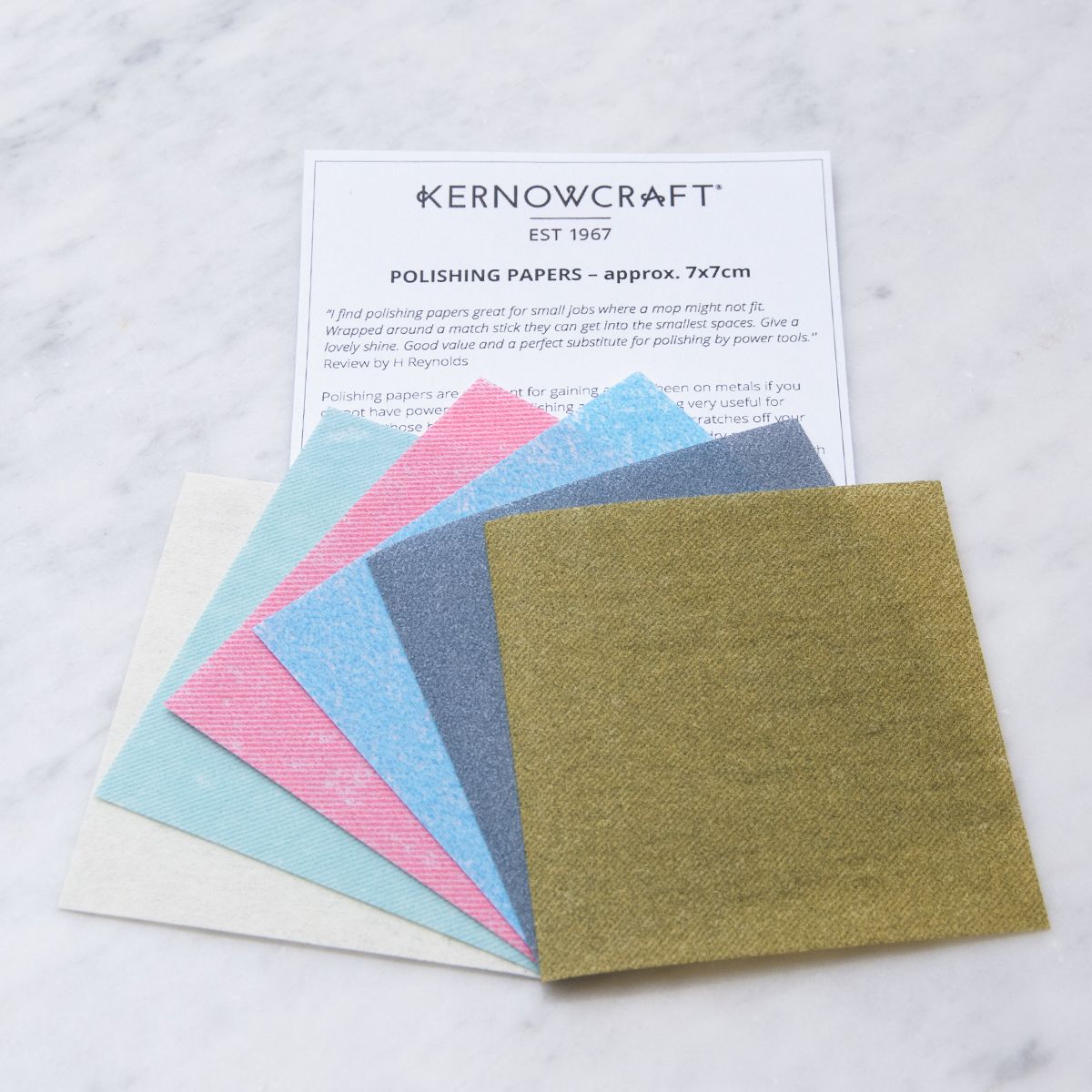 Polishing Papers For Jewellery Making