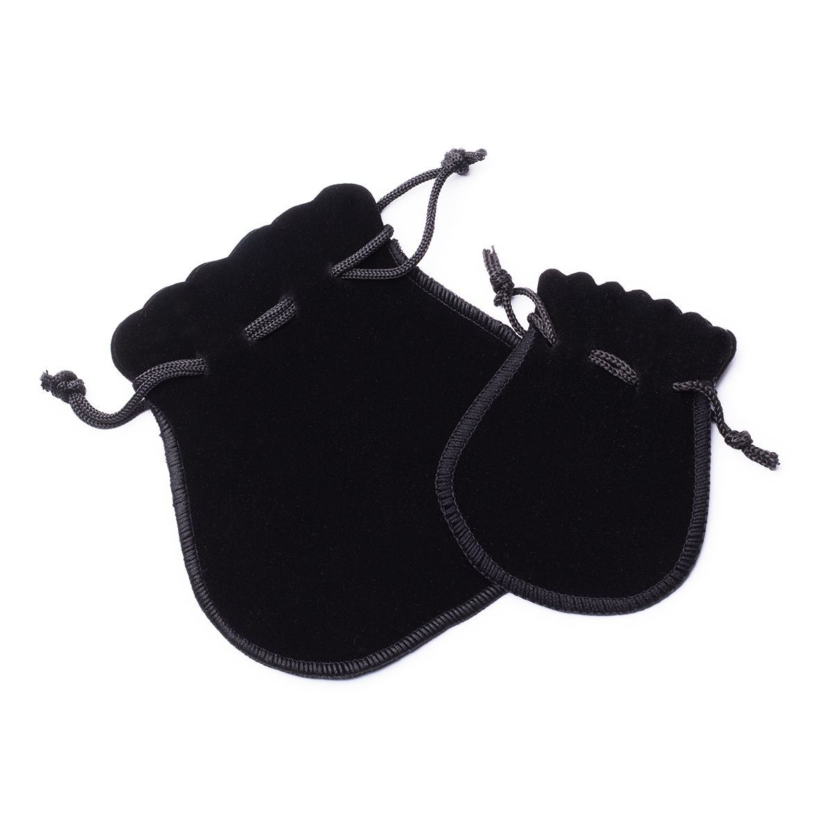Velvet Effect Drawstring Pouches