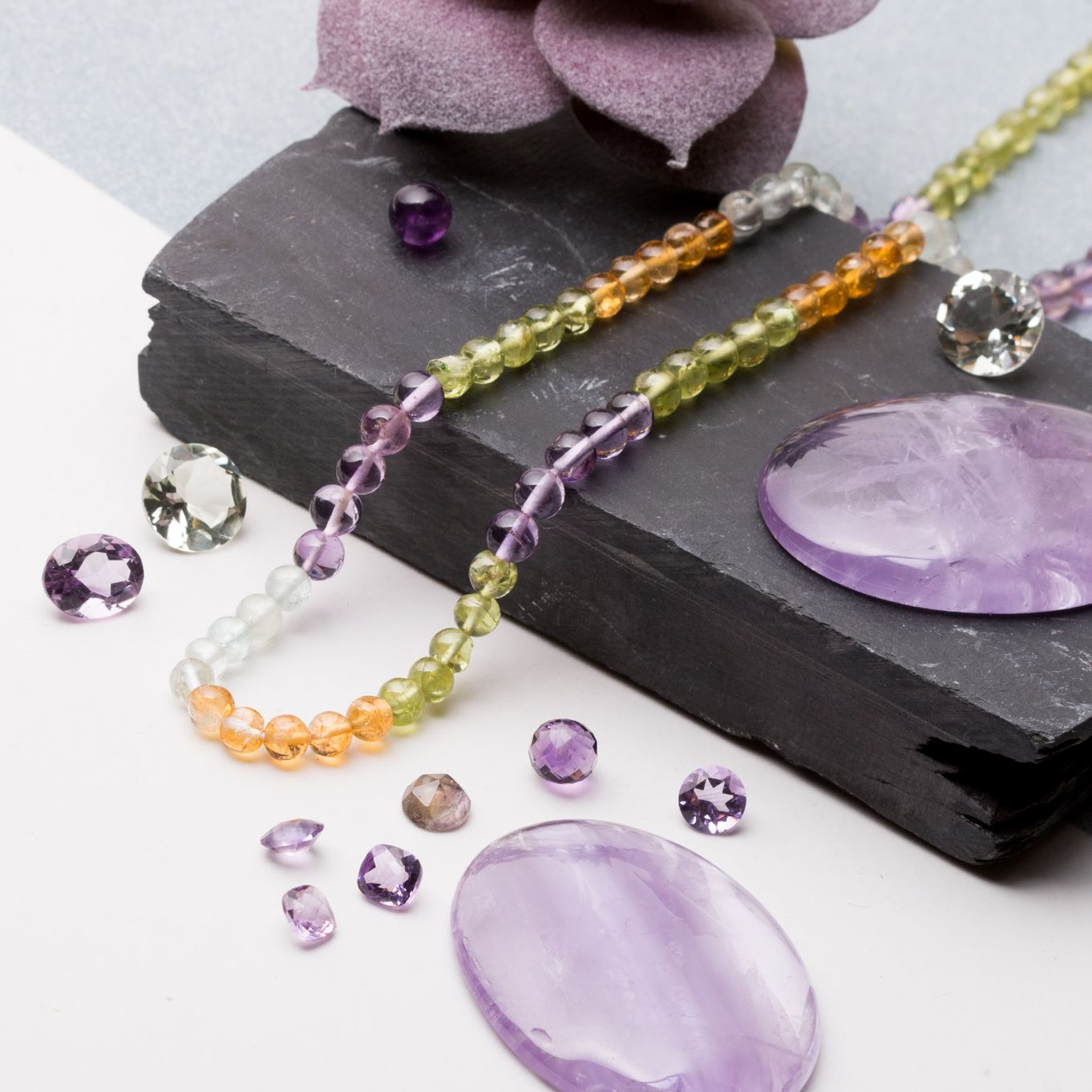 Instructions for Making the Crystal Heart Birthstone Jewelry Set 