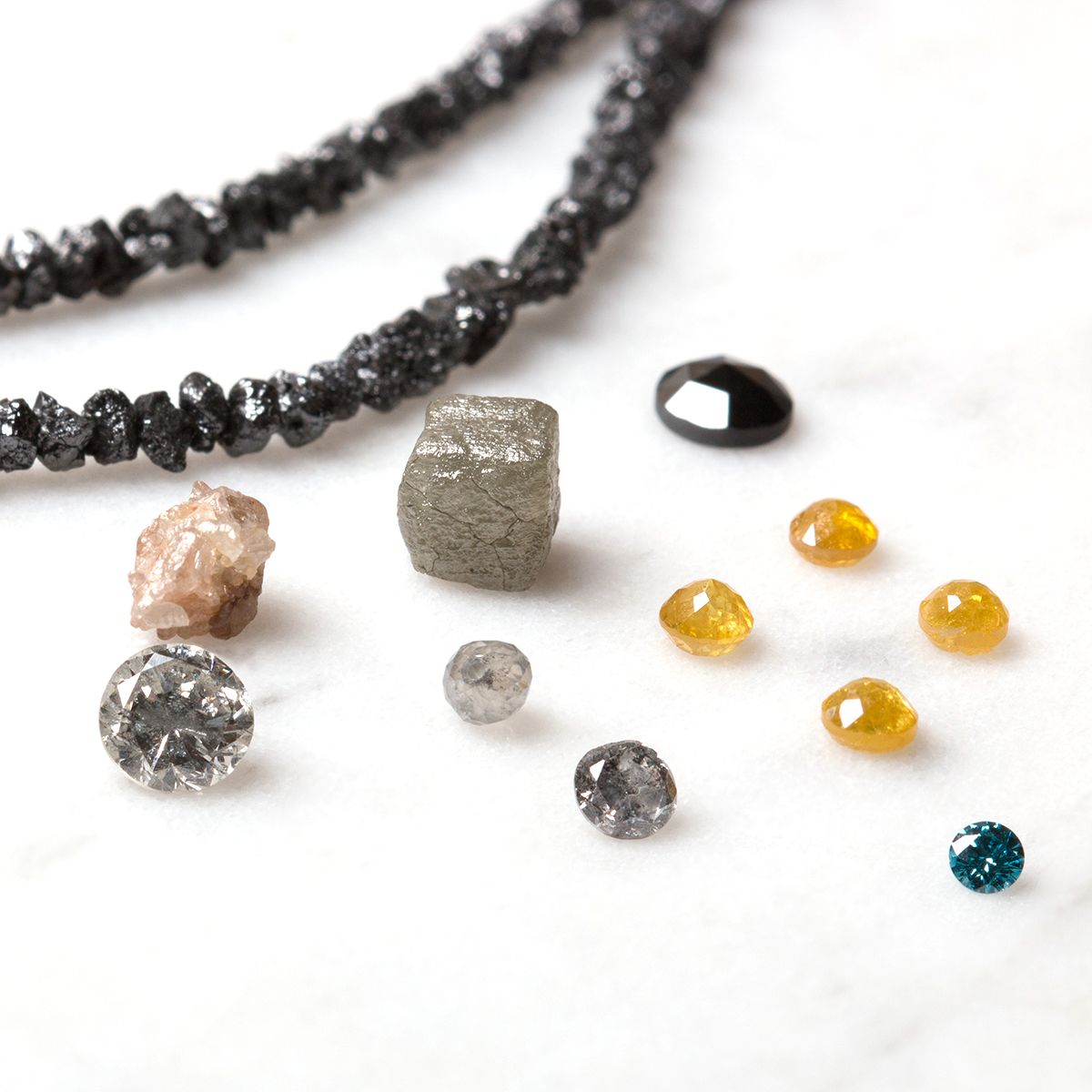 Buy Precious Black Diamond Beads Gemstone for Jewelry Making
