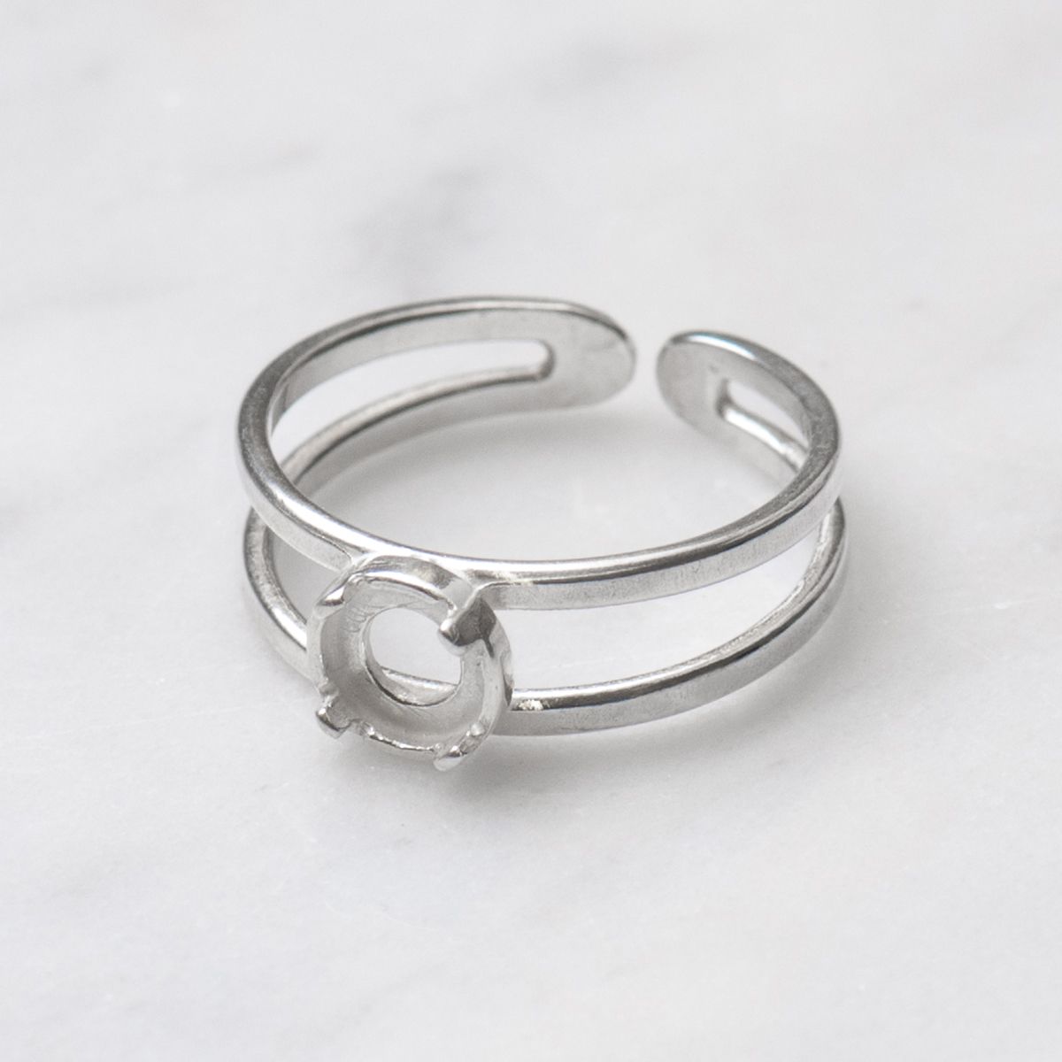 Mens sterling silver ring on sale blanks