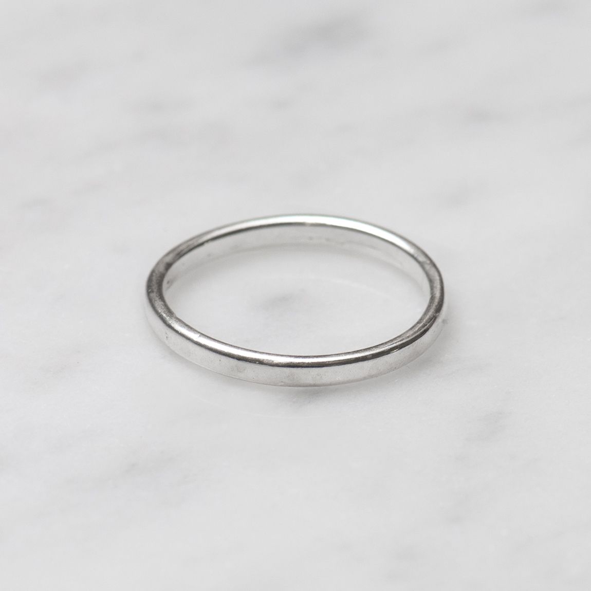 Silver Band Ring