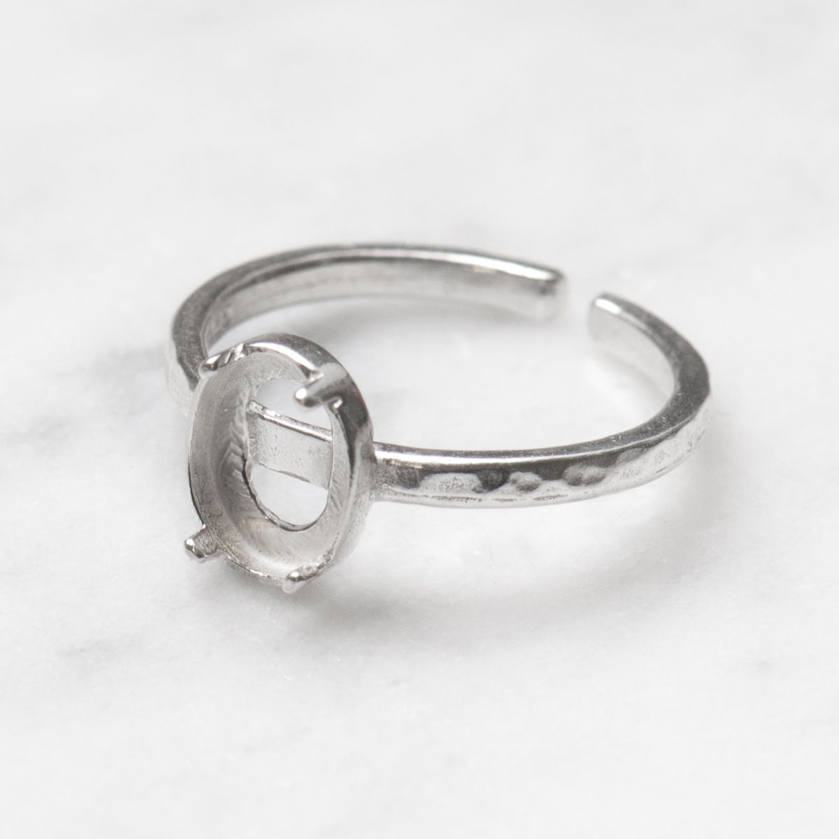 Sterling silver ring on sale findings