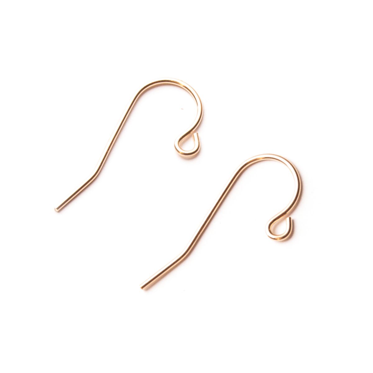 Gold Filled Earwires With Loop (Pair)