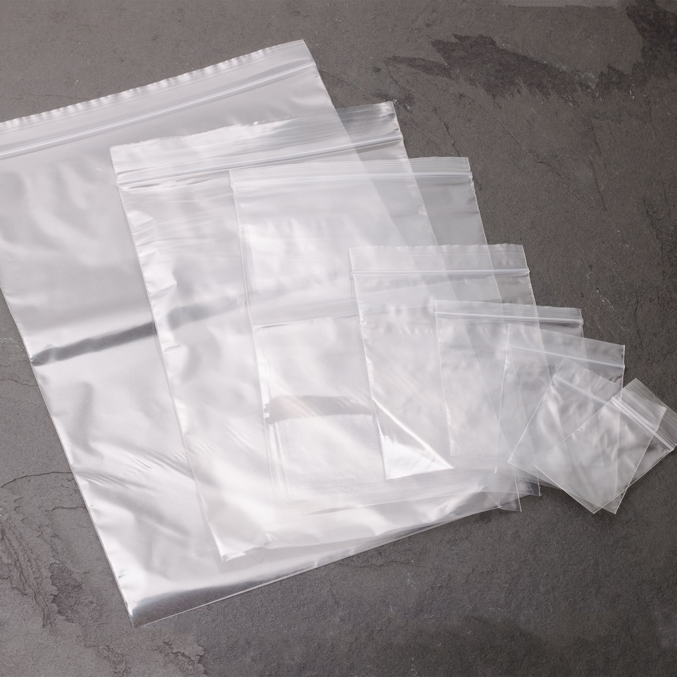 Grip Seal Bags - Various sizes, Pack of 100
