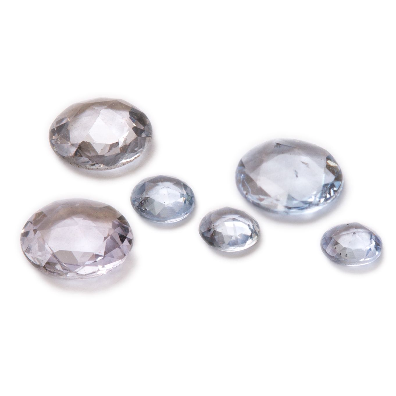 Blue Sapphire Rose Cut Cabochons